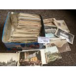 Postcards : Older Edwardian card mixture & few 100