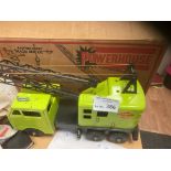 Diecast : Powerhouse Marx tin plate Mobile Crane T