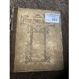 Postcards : Sepia album of cards nice selection -