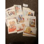 Postcards : 53 children & comic Donald McGill 33 V