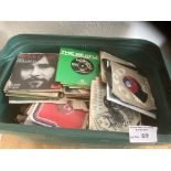 Records : Large crate of 300+ 7" singles - good na