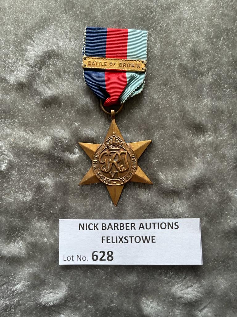 Militaria : 1939-45 star with Battle of Britain Cl