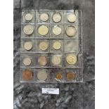 Coins : Collection of 19 silver coins inc half cro