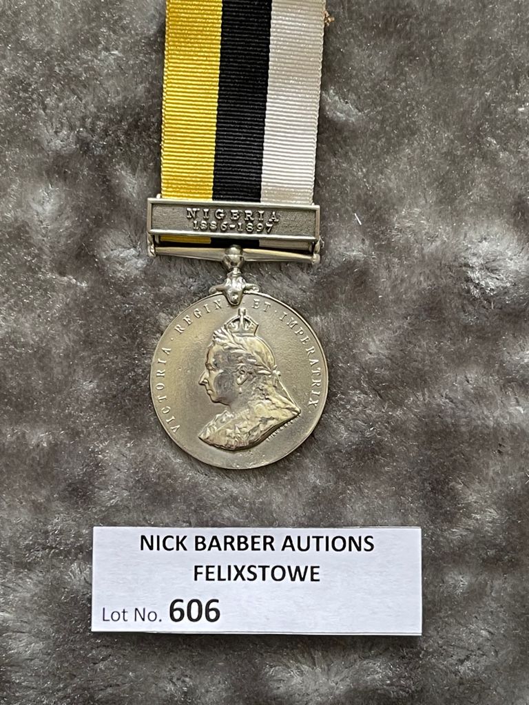 Militaria : Royal Niger CO medal, silver, clasp Ni