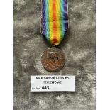 Militaria : 1st WW Victory Medal, Czechoslovakia.