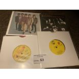 Records : ROLLING STONES 2 x re iissuesEP's modern &