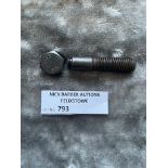 Militaria : SOE 2nd WW communication bolt, unscrew