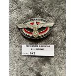 Militaria : German Norway Badge. Condition NEF