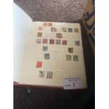 Stamps : Box of stamps, albums, sheets, PHQ's - in