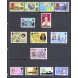 Stamps : Jersey Fine UMM Selection in Hagner Binde