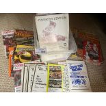 Stock Car : Box of programmes mix of tracks, inc W