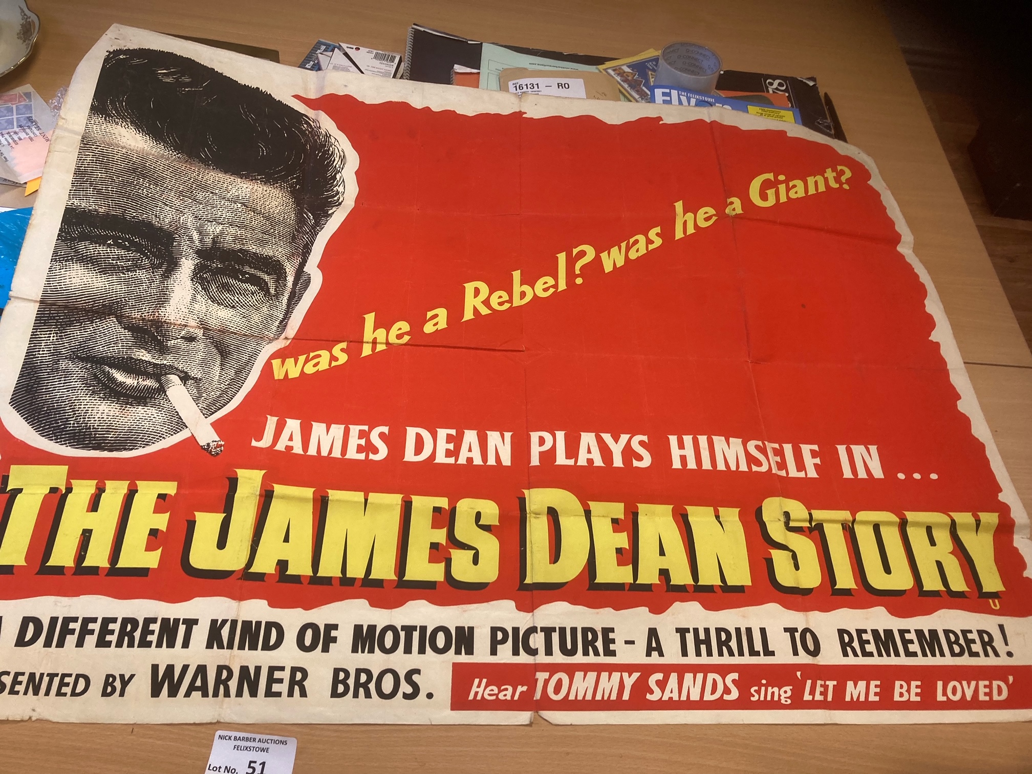 Records : Poster - The James Dean Story film poste