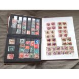 Stamps : Box which includes fine Stockbook of goo