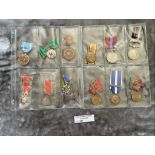 Militaria : Collection of 45 medals & 3 badges in