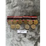 Militaria : 10x German merit medals - cond GVF