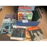 Records : Nice box of EP's inc Rolling Stones, Eve
