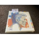 Records : DAVID BOWIE - Fashions Folder x10 pictur