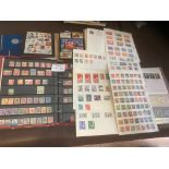 STAMPS: World mix. Incl. albums, stack books and a