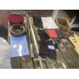 ANTIQUES: Masonic items; incl. ceremonial sword, c