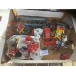 COLLECTIBLES: Toys, large box of 1980's kids toys,