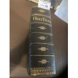 EPHEMERA. BOOKS. Antique Holy Bible, 1900, by Brow