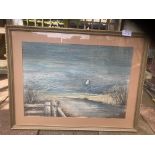PAINTINGS : SNOOK Reg 1985 - framed and glazed, o