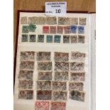 Stamps : GB stamp collection - useful QV surface w