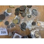 Coins : Small collection of coins QV and before fe