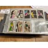 Cigarette Cards : Beauties many 100s in album inc