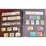 Stamps : Box of World -9 Albums /Stockbooks, folders