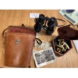 Militaria : Naval - Fascinating set of binoculars