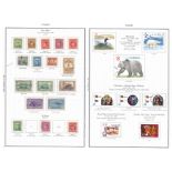 Stamps : Canada - Small Collectionn in two large Printed Albums