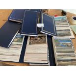 Postcards : Large crate of modern flip-albums of 1