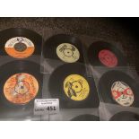 Records : Reggae - collection of 7" singles mostly