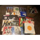 Records : Punk/New Wave/Rock - Nice box of 7" sing