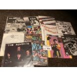 Records : Punk - Super collection of rare 7" singl