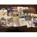 Records : Pink/New Wave - super lot of 7" singles