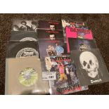 Records : THE DAMNED - Punk/New Wave 7" singles -