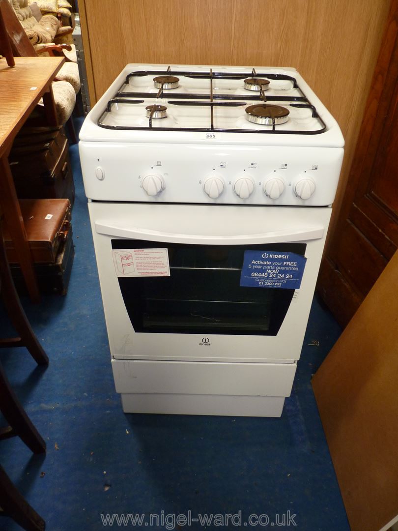 Indesit gas oven