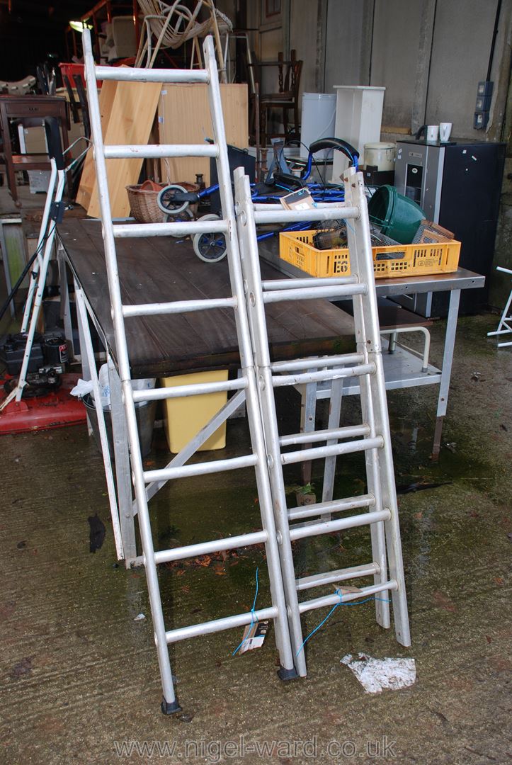 Sectional ladder 115'' long