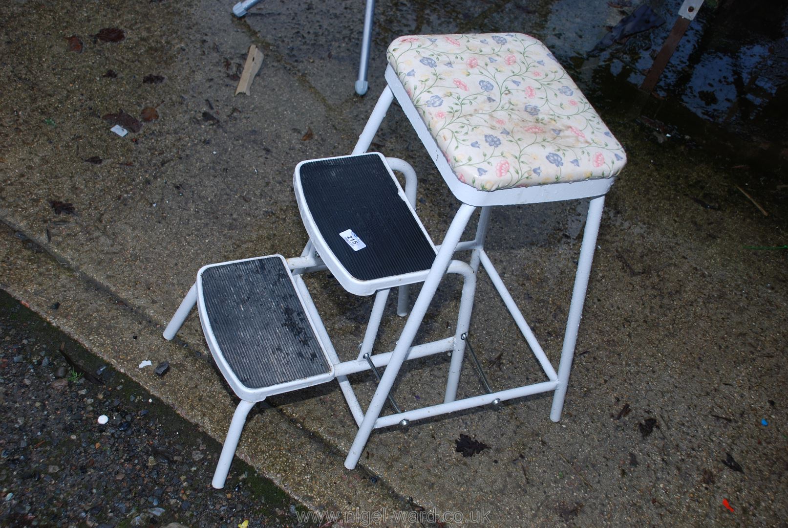 A two step kitchen stool.