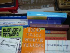 A box of books , Topics on Religion and Faith etc.
