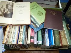 A large quantity of local history books including Hereford and the Welsh Borders, etc.