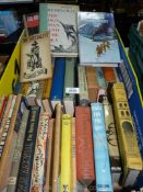 A box of hardback fiction books, 30's,