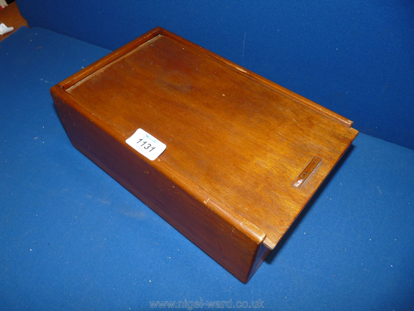 A sliding topped wooden box of Seals, - Image 2 of 2