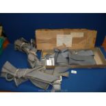 Three parachute Harnesses by G.Q. Parachute Co. Ltd, one boxed.