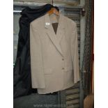A gents light grey polyester Halon menswear Jacket,
