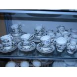 A good quantity of Wedgwood 'Strawberry Hill' tea and dinner ware including cups, saucers, tea,