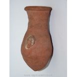 An ancient Egyptian (or possibly Phoenician) small terracotta amphora,