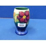 A Moorcroft baluster Clematis pattern Vase